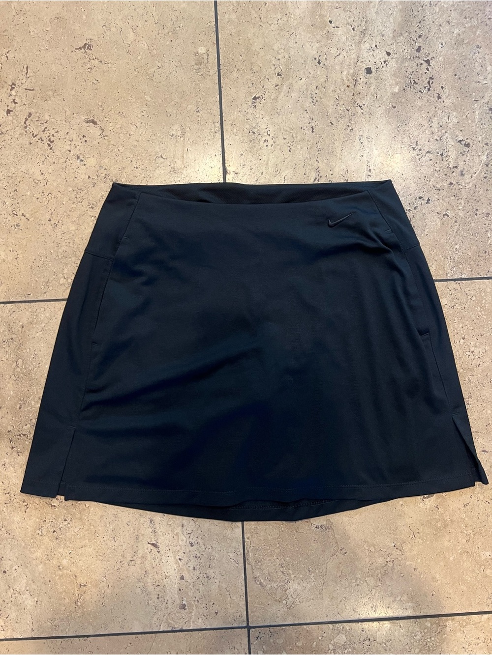Nike Dri-FIT Black Tennis Skirt built in shorts Activewear Athleisure